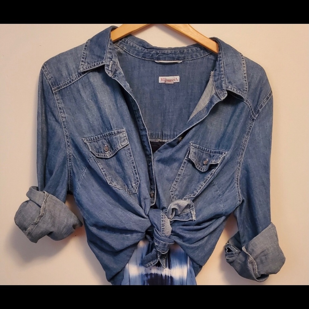 💙MERONA - Chambray Shirt (XXL)